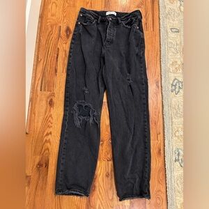 Abercrombie High Rise Dad Jean - Size 29/8
